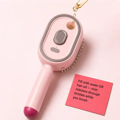 NISMACURATED™ Steam Mist Brush — Detangle, Hydrate & Smooth Any Hair Type